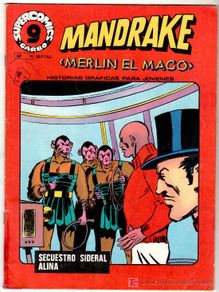 Cómics: MANDRAKE - MERLIN EL MAGO, SUPERCOMICS GARBO Nº 11, 1973, 44 PAGINAS